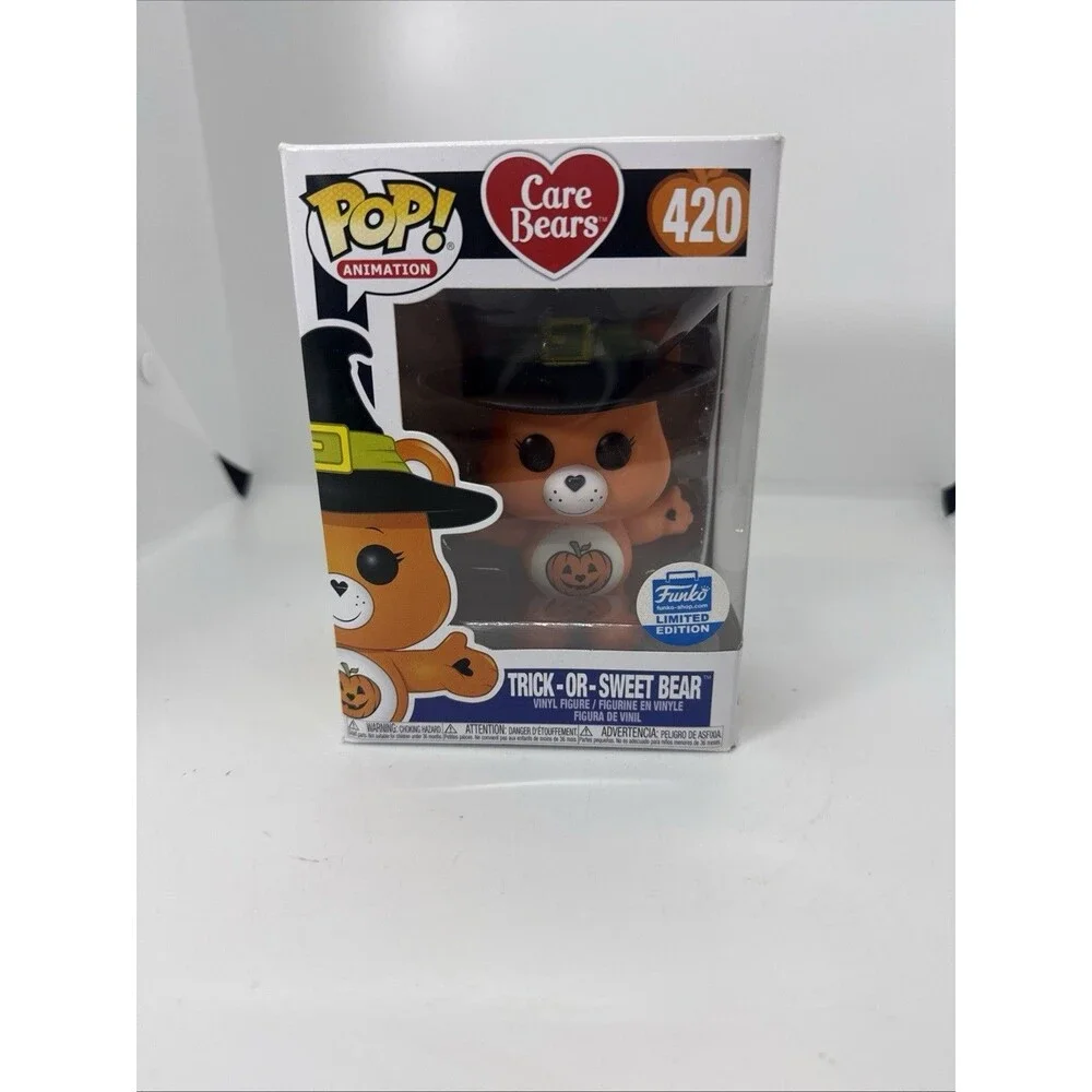 New Funko POP! Mint Animation Care Bears Trick-or-Sweet Bear #420